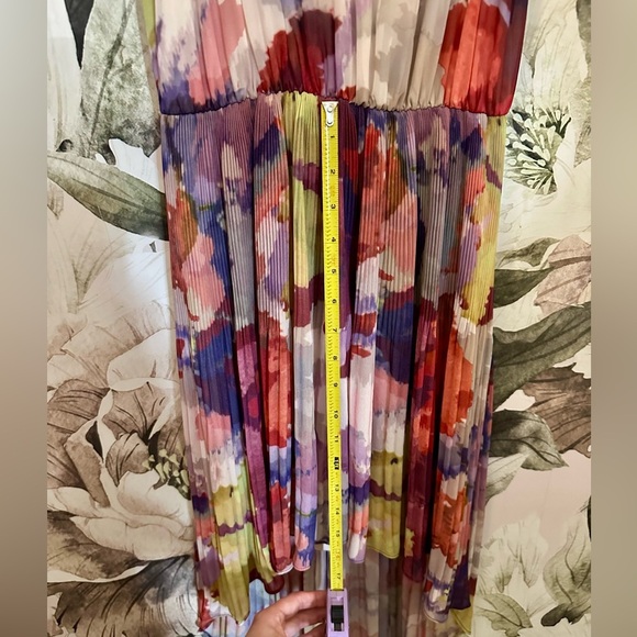 Guess Multicolor Floral High Low Dress - Picture 6 of 8